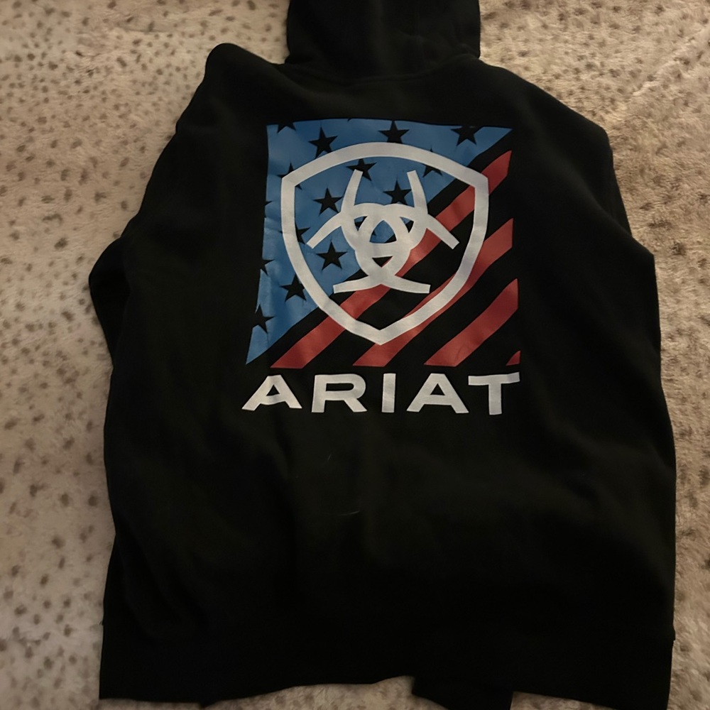 Ariat Black Hoodie with Logo